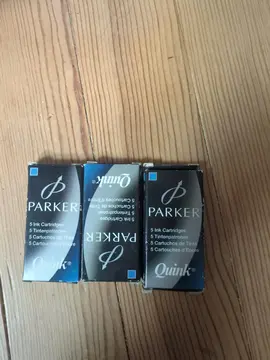 cartouches bleues Parker