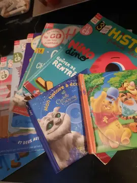 lot de livres avec CD de lecture