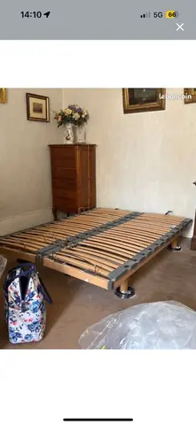 lit double 140 x 190 inclinable