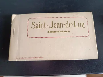 album cartes postales 1900 St-Jean-de-luz-