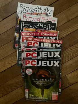 lot de magazines joystick et PC Jeux