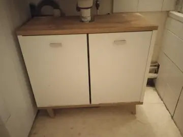 meuble sous lavabo