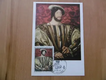 Carte postale Portrait François 1er 1967