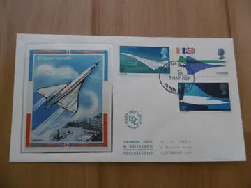 Enveloppe Premier Jour Concorde 1969