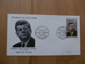 Enveloppe Premier Jour KENNEDY 1964