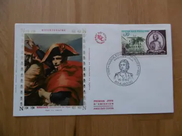Enveloppe Premier Jour NAPOLEON, ALPES 1969
