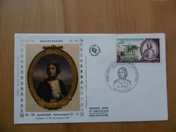 Enveloppe Premier Jour NAPOLEON BICENTENAIRE 1969