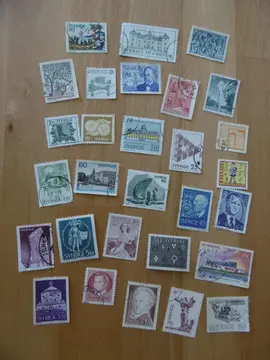 Timbres SUEDE LOT 2