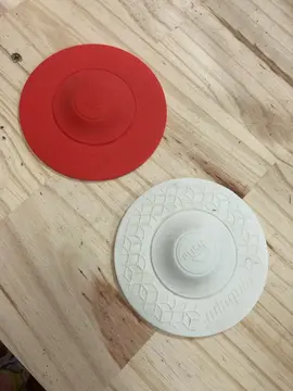 Lot 2 bondes silicone pour éviers