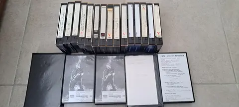 LOT k7 vidéo VHS concerts de METAL