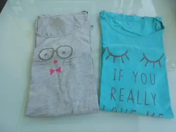 Deux T/Shirt Coton XXL