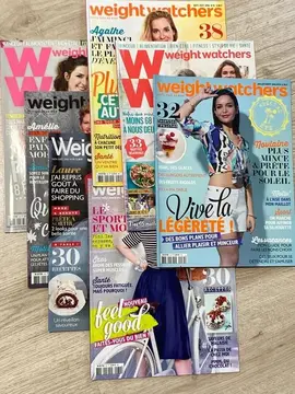 Lot 7 magazines WW Weight Watchers