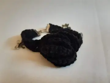 bracelet macramé - charms