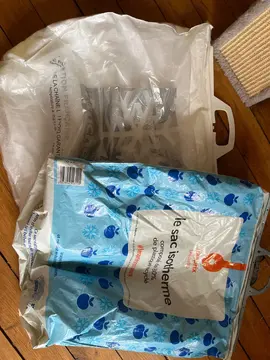 2 sac isotherme pour courses