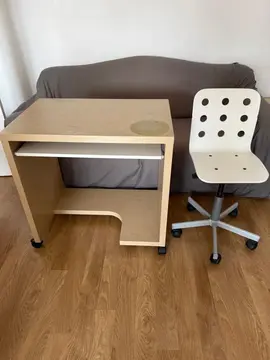 BUREAU ET CHAISE DE BUREAU