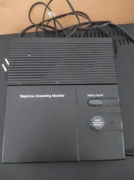 répondeur téléphonique à mini cassette
