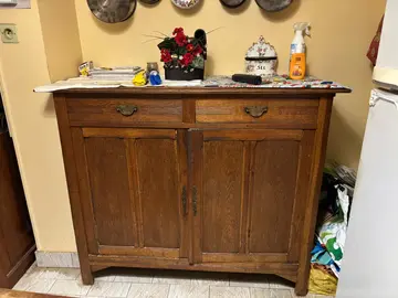 buffet en bois massif