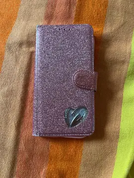 protège Téléphone, rose pailletée