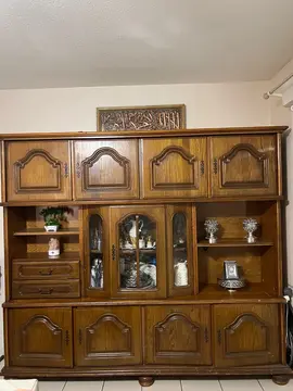 meuble tout en bois massif