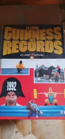 livre guinness des records année 1992