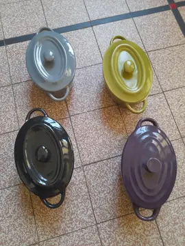 4 caquelons