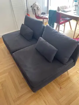 canapé noir