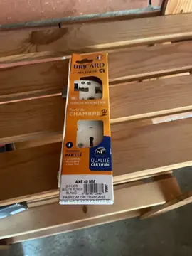 serrure à encastrer