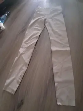 leggings de sport beige taille xs