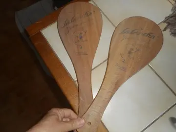 raquettes en bois