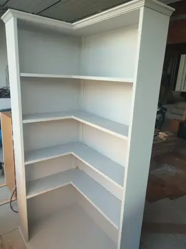 étagère d'angle sur mesure