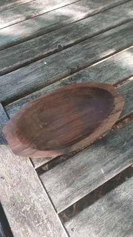 Coupelle en bois exotique