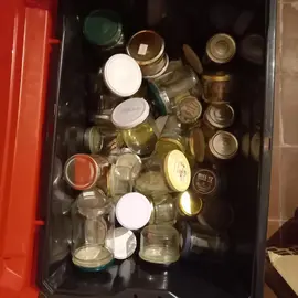 lot de pots vides pour confiture