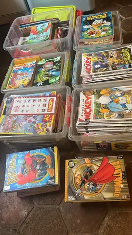 collection de journaux de Mickey, etc, urgent à récupérer ce soir