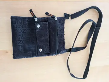 sac bandoulière noir