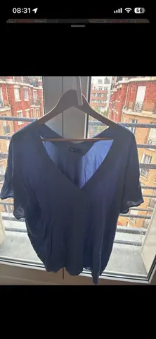 haut bleu T:Xl