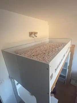 Lit Mezzanine avec bureau