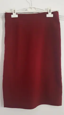 Jupe rouge taille 36
