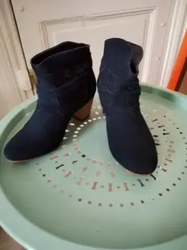 Bottines bleues Naf Naf- pointure 36