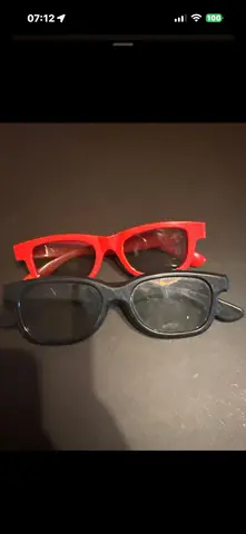 paire de lunettes 3d