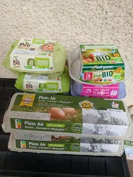 Boîtes à oeufs lot1
