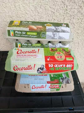 Boîtes à Oeufs lot 2