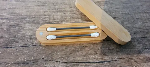 coton tige réutilisable en silicone