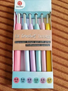 Crochets pour broder diverses tailles