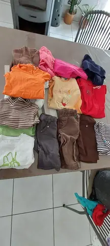 Lot vêtements 3-12 mois