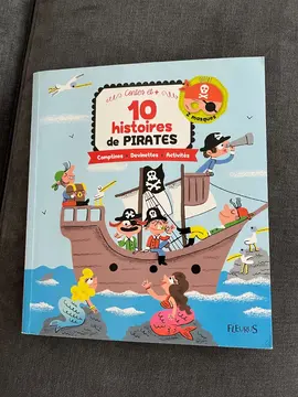 gros livres d’histoires à raconter (pirates)