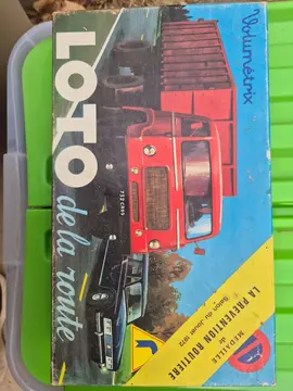 vieux jeu de loto