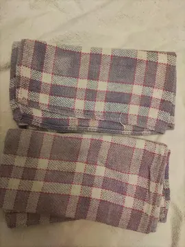 deux serviettes de table