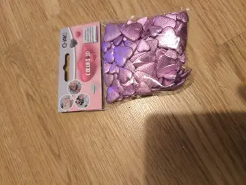Sachet de coeurs 3 D