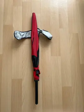 parapluie enfant motif coccinelle rouge et noir