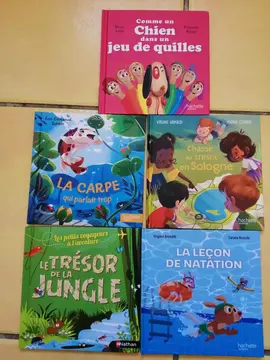 Lot 8 livres enfants